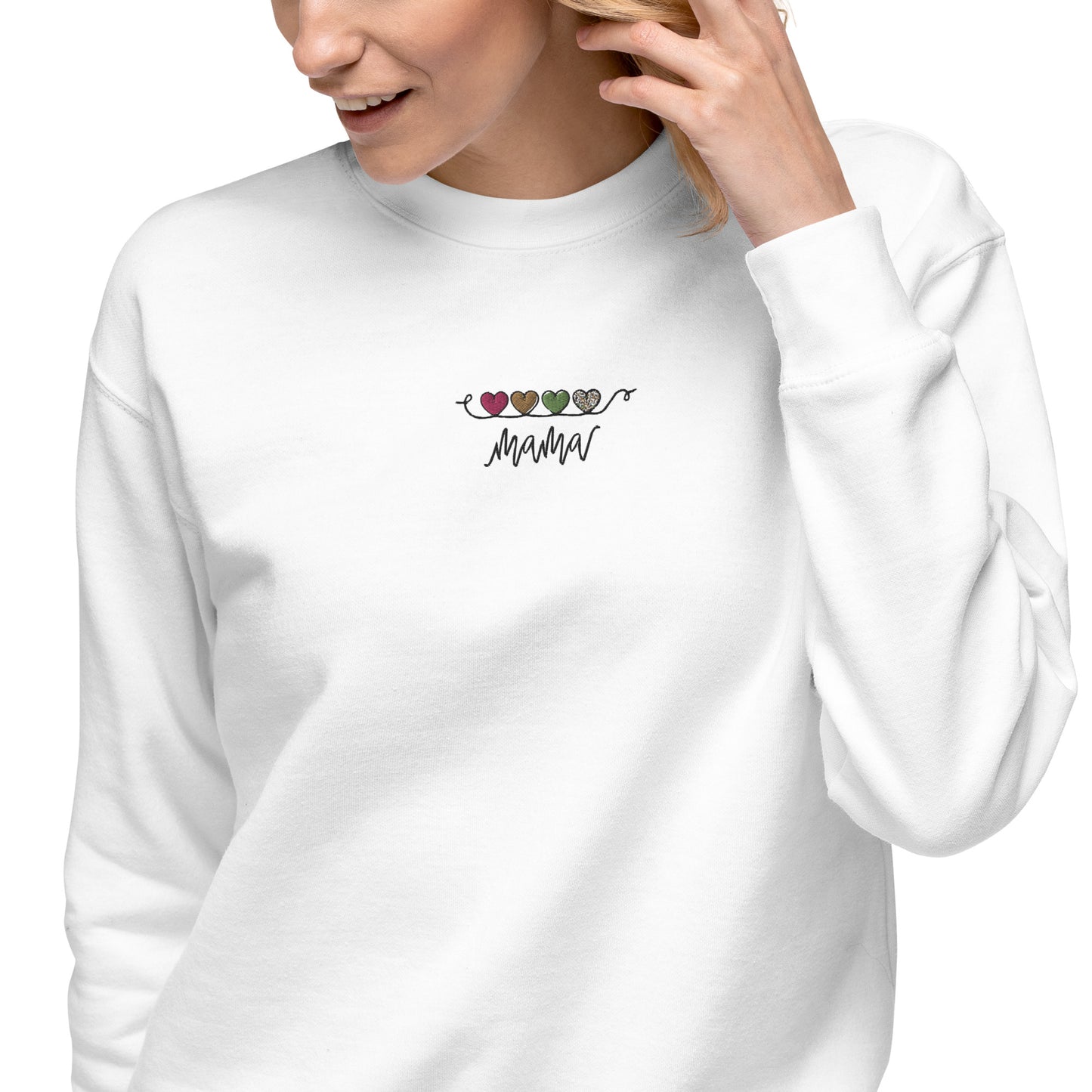 Mama Hearts Pullover